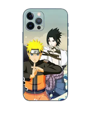 Naruto And Sasuke Embossed Skin