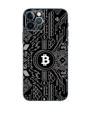 Bitcoin High Quality Embossed Skin